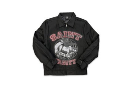 Saint Vanity Bull Work Jacket Black