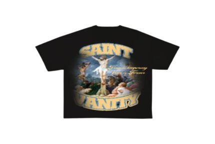 Saint Vanity Pain is Temporary Shirt Black