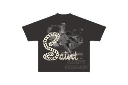 Saint Vanity Stable Co Shirt Black