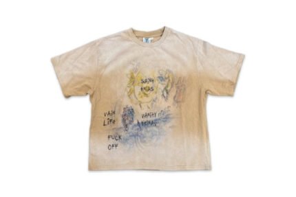 Saint Vanity Vain Life Shirt Tan